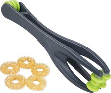 cotsoco 2-in-1 Finger Massager Roller, Hand Massager, 5 Pcs Grey