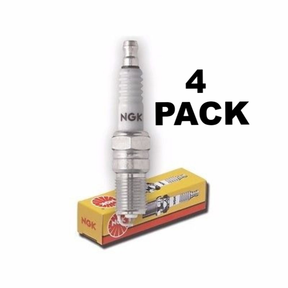 4Pack NGK BP8HS-10 Standard Spark Plugs Nickel Core 3823 Yamaha 150-175-200
