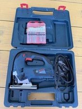 Bosch Corded Jigsaw with Blades Set in Carry Case