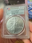 2025 SILVER EAGLE PCGS MS70 | FIRST STRIKE | FS FLAG LABEL