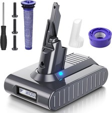 Upgraded 8000mAh V7 Animal Battery Replacement for Dyson SV11 V7 Motorhead V7