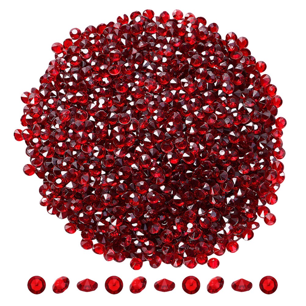 10000 Pcs Acrylic Vase Fillers Rhinestones Crystal Embellishment
