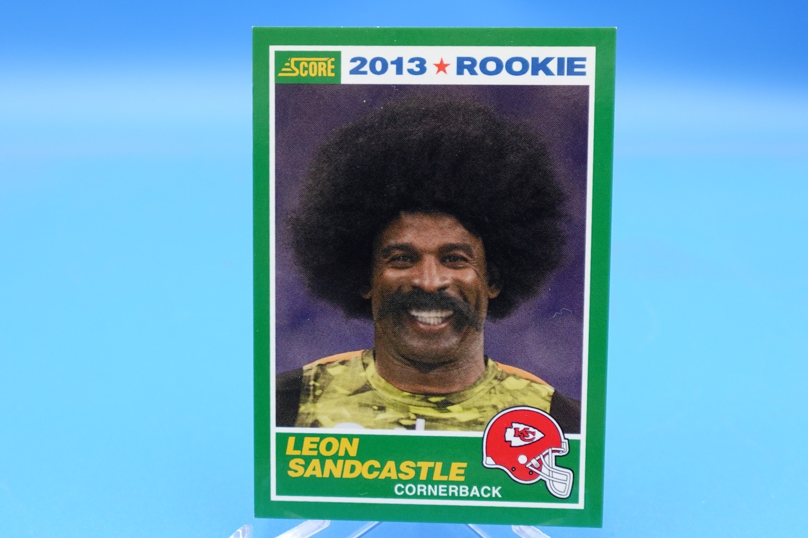 2013 Score Leon Sandcastle #441 RC