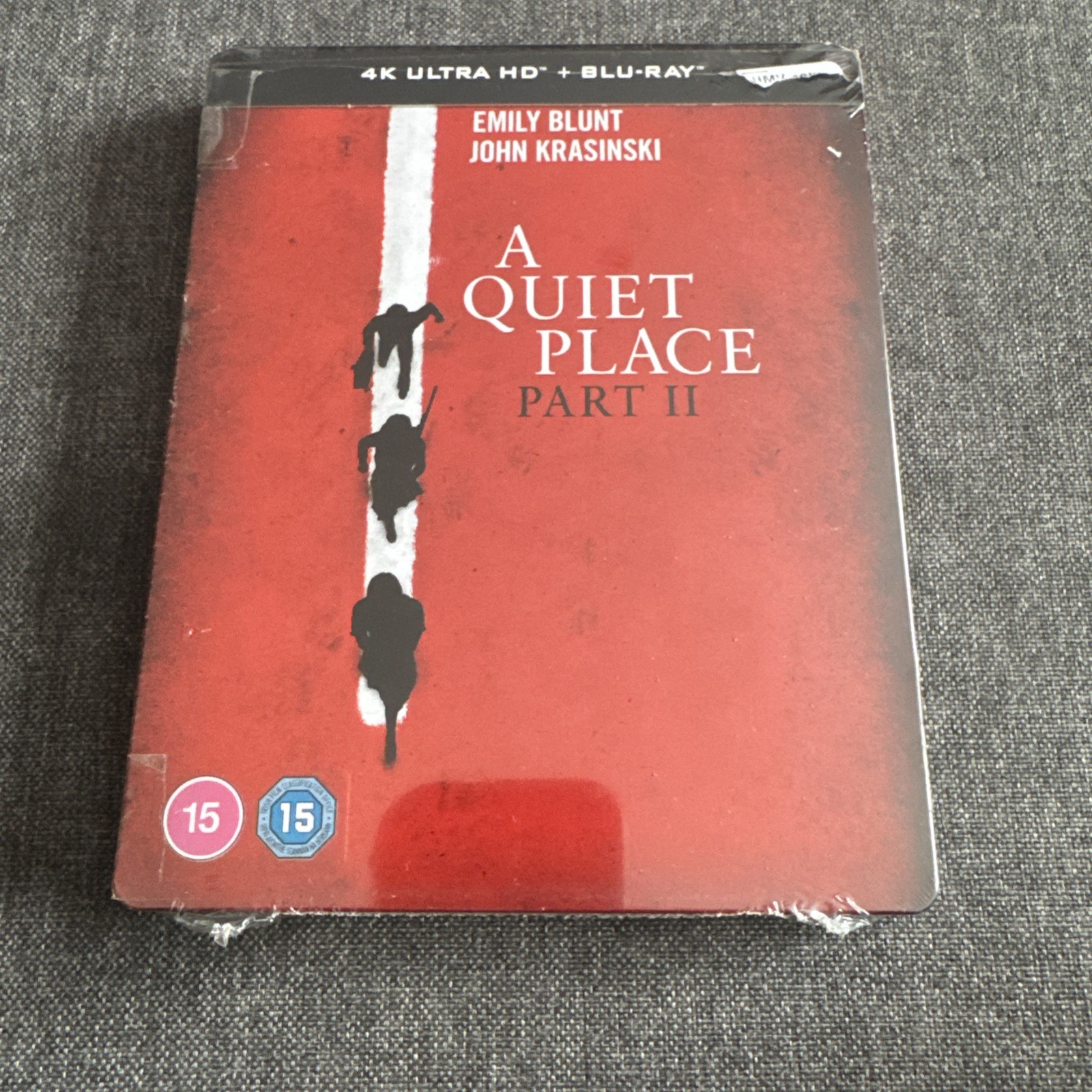 A Quiet Place Part II Limited Edition Steelbook NEW SEALED 4K UHD BLU RAY