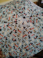 Totes Umbrella 42 Inch Compact Dog Lovers Boston, Scotty, Terrier Breeds