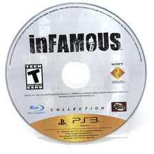 inFAMOUS Collection PlayStation 3 PS3 2012 2 Disc Set Only Refurbished Tested