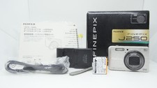 FUJIFILM Finepix J250 Silver With Box Charger Tested Working From Japan