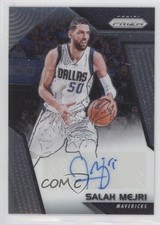 2017-18 Panini Prizm Signatures Salah Mejri #SG-SM Auto bj6