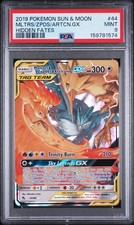 PSA 9 Moltres & Zapdos & Articuno GX 44/68 Hidden Fates 2019 Pokemon Card