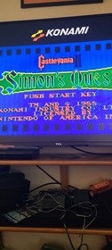 Castlevania II Simon's Quest Nintendo Nes Cleaned & Tested Authentic