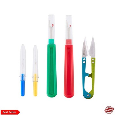 Seam Ripper and Thread Remover Kit,2 Big and 2 Small Sewing Stitch Thread Unp...