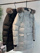 Moose Knuckles Mid To Long Length Goose Down Ski Suit for Couples