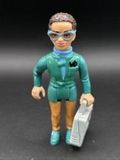 1992 BRAINS THUNDERBIRDS 3.75” VINTAGE MATCHBOX FIGURE & COMPUTER GERRY ANDERSON