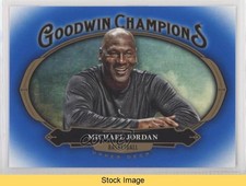 2020 Goodwin Champions Horizontal Royal Blue Michael Jordan #51 HOF READ 8tn