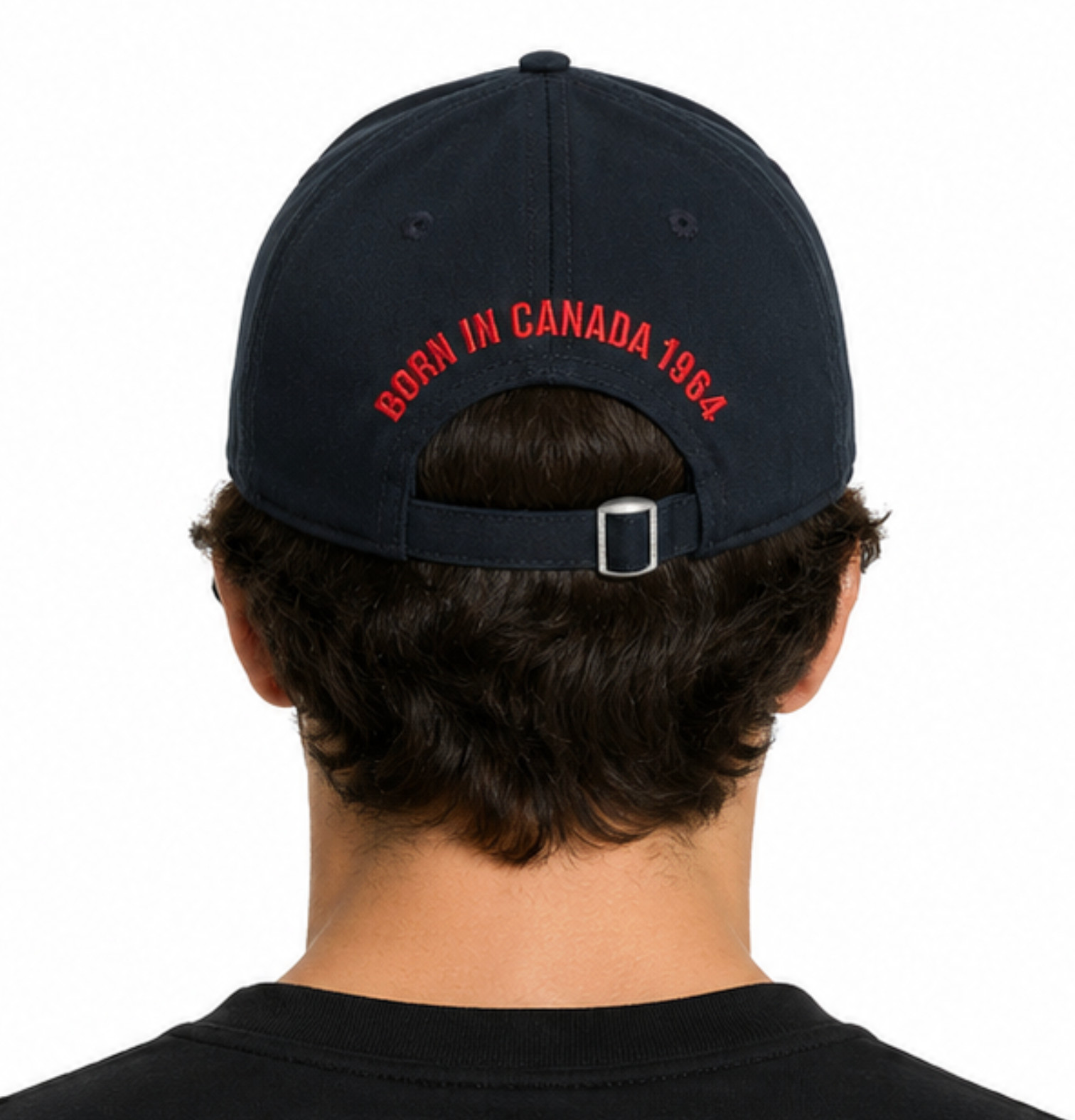 Dsquared2 Baseball Cap Now You Know Logo Embroidered Blue Canvas Unisex image 7