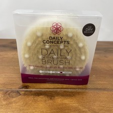 Daily Concepts Daily Detox Massage Brush, For Dry Brushing and Detox Massage NIB