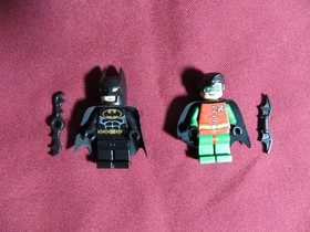 LEGO BATMAN  MINIFIGURES  LOT. BATMAN, ROBIN FROM SETS 7780,7782