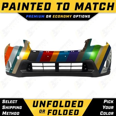 NEW Painted To Match - Front Bumper Replacement for 2016 2017 Subaru Crosstrek