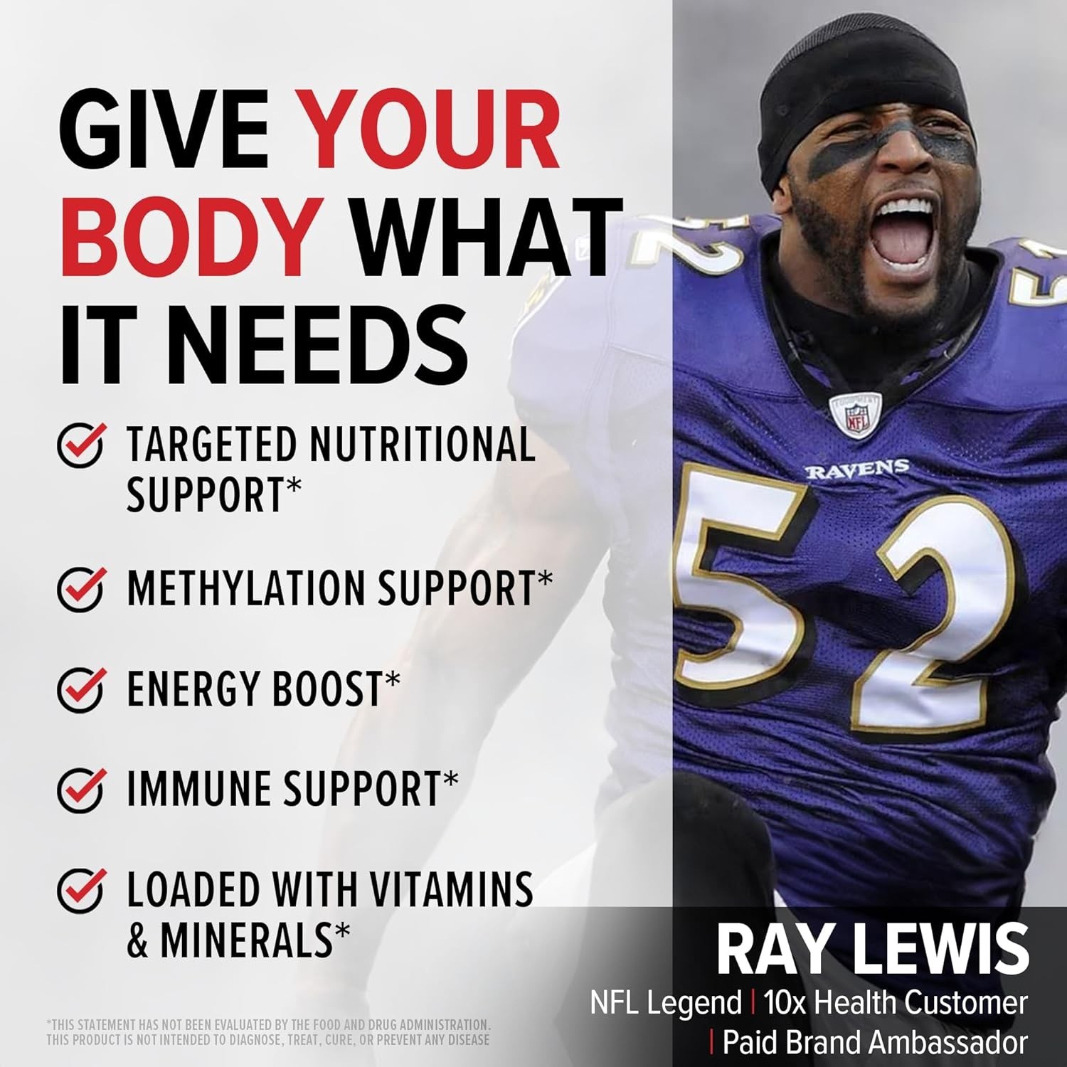 10X Health Optimize Methylated Multivitamin 90 Capsules free shipping.