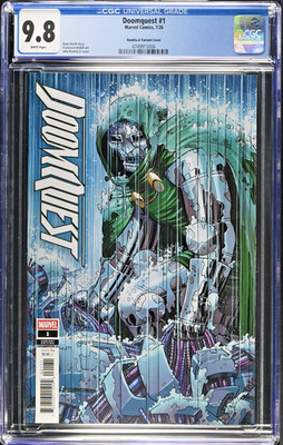 Doomquest #1 - John Romita Jr. Variant Cover - CGC 9.8