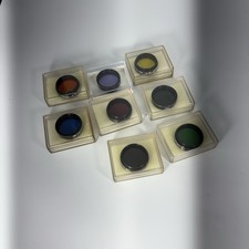 Celestron Color Telescope 8 Filter Set 1.25 12 21 25 56 58 80A ND .09 8 FILTERS