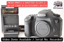  NEAR MINT Shutter 37k Canon EOS 7D Mark II Digital SLR Body w/ CF Card Japan
