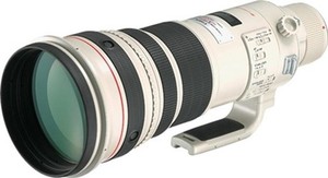 Canon EF 500mm f4L IS USM White Photography Camera Lens