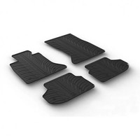 Gummi-FußMatten BMW 5 2010-2017 (F10, F11) Gledring Passgenau Auto Set