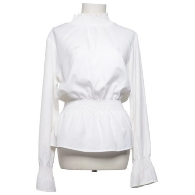 Bubbleroom by Lovisa Barkman, Top, Größe: 34, Weiß, Polyester, Einfarbig #hUn