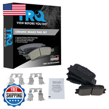 Trq Rear Brake Pads Ceramic Hardware Compatible 2002-2003 Lexus Es300 2004-2006