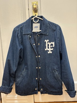 LAFAYETTE LFYT LF LOGO DENIM COACHES JACKET-INDIGO