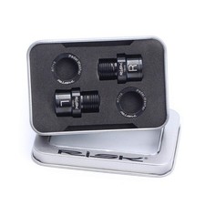 Alliage de Titane Extendeurs de Pédale de Vélo, 1 Paire Entretoises de Pédale...