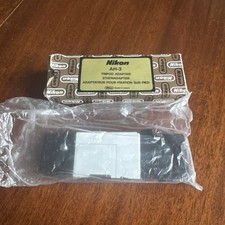Boxed Nikon AH-3 Tripod Adapter for F3 with instructions - appears unused