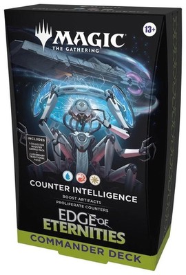 Counter Intelligence Commander Deck MTG Edge of Eternities Sealed English Magic