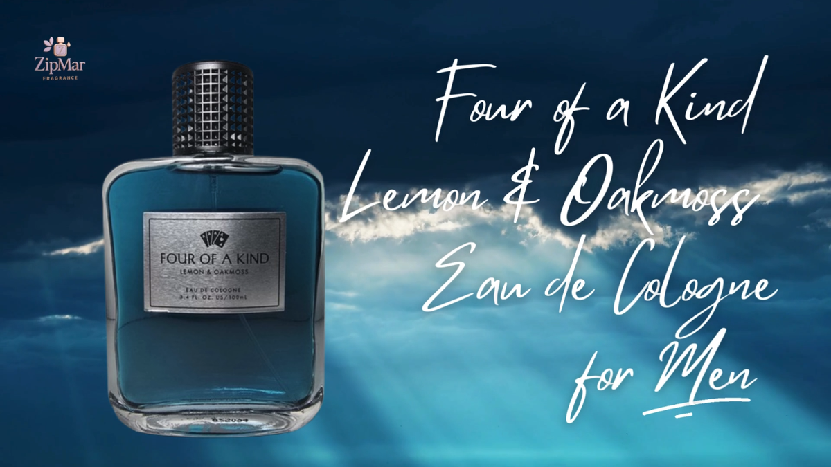 Tru Fragrance Four of a Kind Lemon & Oakmoss Eau de Cologne NEW