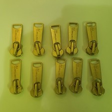 Carhartt FR Brass Zipper Pulls Set Of 10 YKK