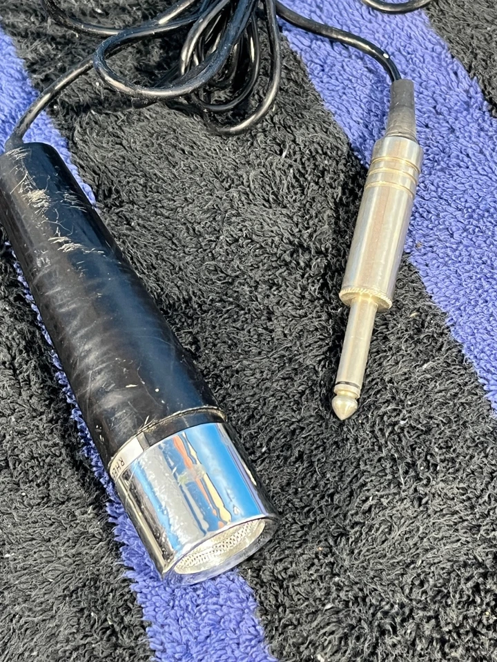 Rheem Dinámico De Colección Micrófono RELOJ 200 Impedancia Prueba Cinta Carrete Máquina Foto 4 de 4