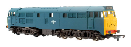 AIRFIX 'OO GAUGE' 54100-6 BR BLUE CLASS 31/4 31 401 A1A-A1A DIESEL LOCOMOTIVE - Afbeelding 3 van 5