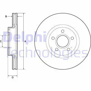 Delphi Discofreno Bg4676c - Immagine 2