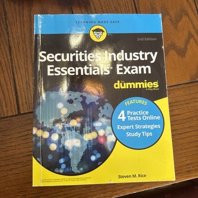 Securities Industry Licensure Exam for Dummies