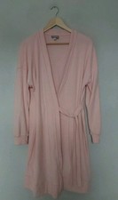 Cozee Home Knit Wrap Cardigan Loungewear Robe In Pink  Size Medium  QVC NEW. 