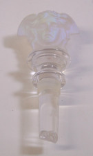 Versace X Rosenthal Iridescent Glass Medusa Head Wine Bottle Stopper DAMAGED