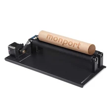 Monport K40 Laser Rotary Tool for 40W CO2 Laser Engraver on Irregular Surfaces