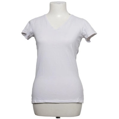 Zeeman, T-shirt, Größe: 38, Weiß, Baumwolle/Elasthan, Einfarbig, Damen #3Nx