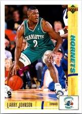1991-92 Upper Deck - Larry Johnson (RC) International Italian