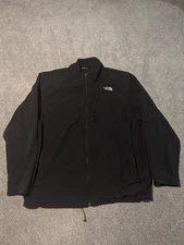 The North Face Jacket Mens 3XL Black Apex Bionic Windwall Softshell Hiking 