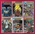 CRISIS ON INFINITE EARTHS 6-8-9-10-11-12 -DC Comics -Death of Flash- F/VF -VF/NM