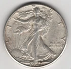 1947 D WALKING LIBERTY HALF DOLLAR 90% SILVER DENVER MINT 50¢ UNITED STATES USA