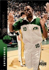 1994 NBA Basketball # 97 Nate McMillan Upper Deck Card