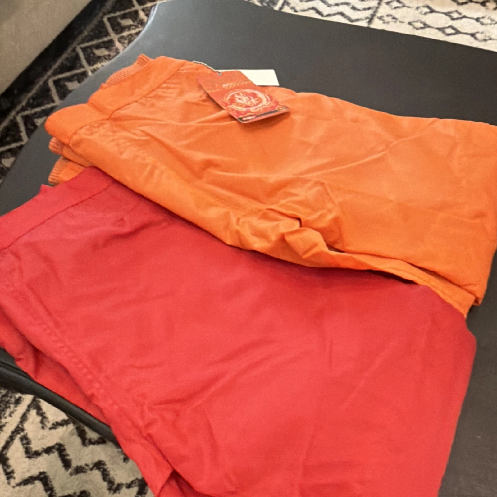 Johnny Blaze Bundle Unisex Snow Pants Red Orange Polyester Acrylic Size 5/6